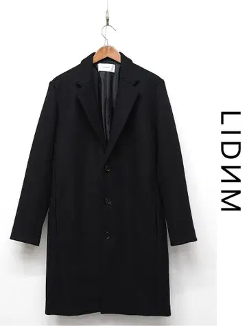 O359/ LIDNM 리드햄 체스터 코트 자켓 M 블랙