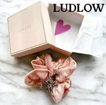 새상품 box 포함 LUDLOW 라드 로 스크런치 라메 핑크 계열