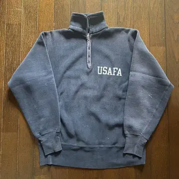 챔피온 USAFA 하프 지퍼 60s 빈티지 리버스 PRODUCT 태그