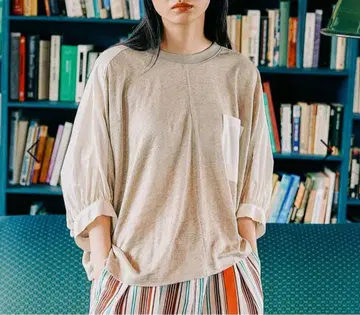 니코앤드 [MODE NORM CORE] 린넨 천축 돌먼 풀오버