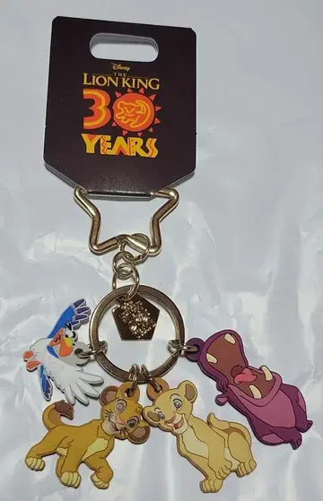 라이온킹 30주년 키링