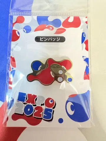 오사카 간사이 엑스포 회장 한정판 미야쿠미야쿠 핀 배지 코미야쿠 레어템