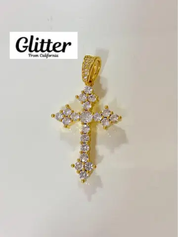glitter 글리터 크로스탑 골드
