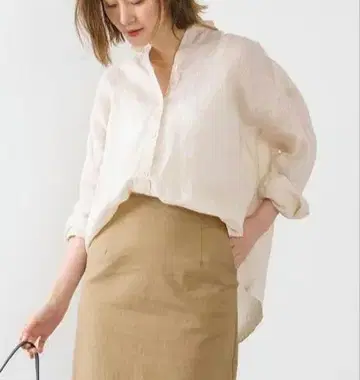 린넨 셔츠 라이트 베이지