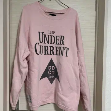 DESCENDANT 핑크 크루넥 트레이닝복