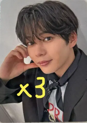 나니와단시 나가오 켄토 트레이딩 카드 3장