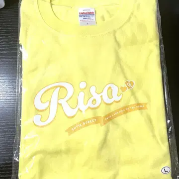 후루사와 리사 T셔츠 L CUTIE STREET OSHI API Tee