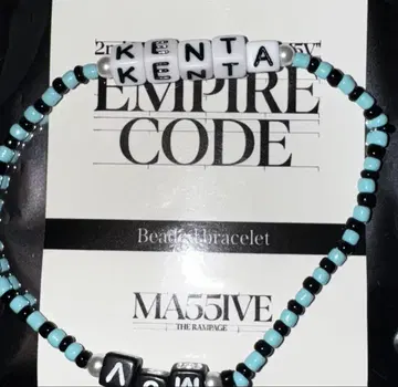 EMPIRE CODE 비즈 팔찌 카미야 켄타