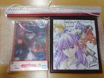fate stay night 제일복권 라스트 원상 아크릴 보드 + 증정품