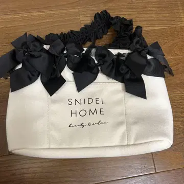 SNIDEL HOME 리본백