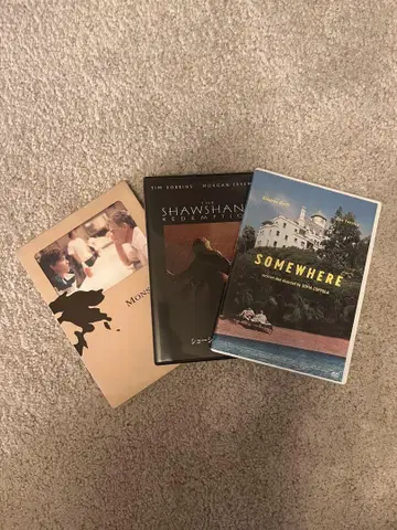 서양화 DVD 세트: 초콜릿, 쇼생크 탈출, Somewhere