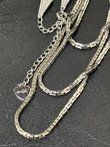 SILVER 3 목걸이