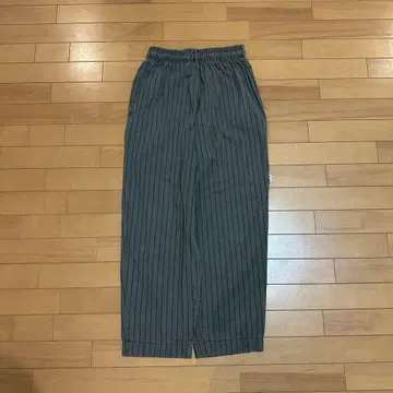 카키 스트라이프 셰프 팬츠 구제 의류