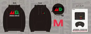 메가 드라이브 후드티 긴팔 속기모 M 사이즈