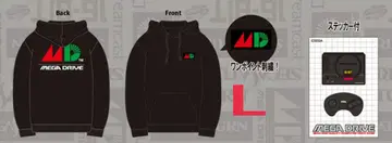 메가 드라이브 후드티 긴팔 속기모 L 사이즈