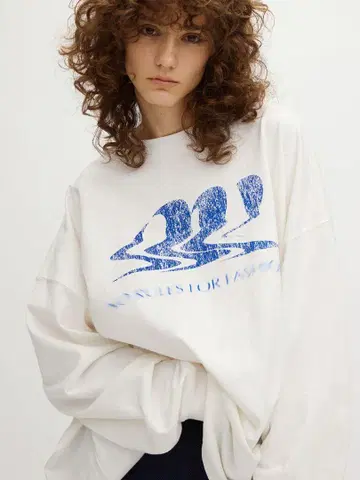 AmeriVINTAGE AM LOGO OVER LONG TEE