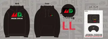 메가 드라이브 후드티 긴팔 속기모 LL 사이즈