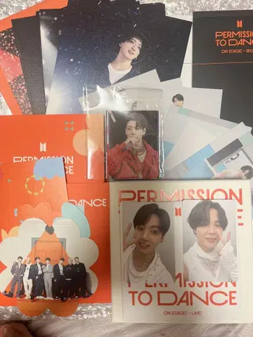 PERMISSION TO DANCE ON STAGE LIve 굿즈 세트
