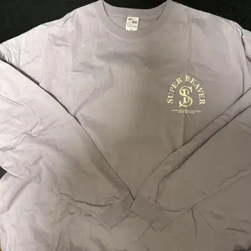 SUPER BEAVER 롱T 라벤더 XL