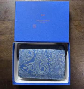 BAGGY PORT KOI 네이비 나염 접이식 지갑