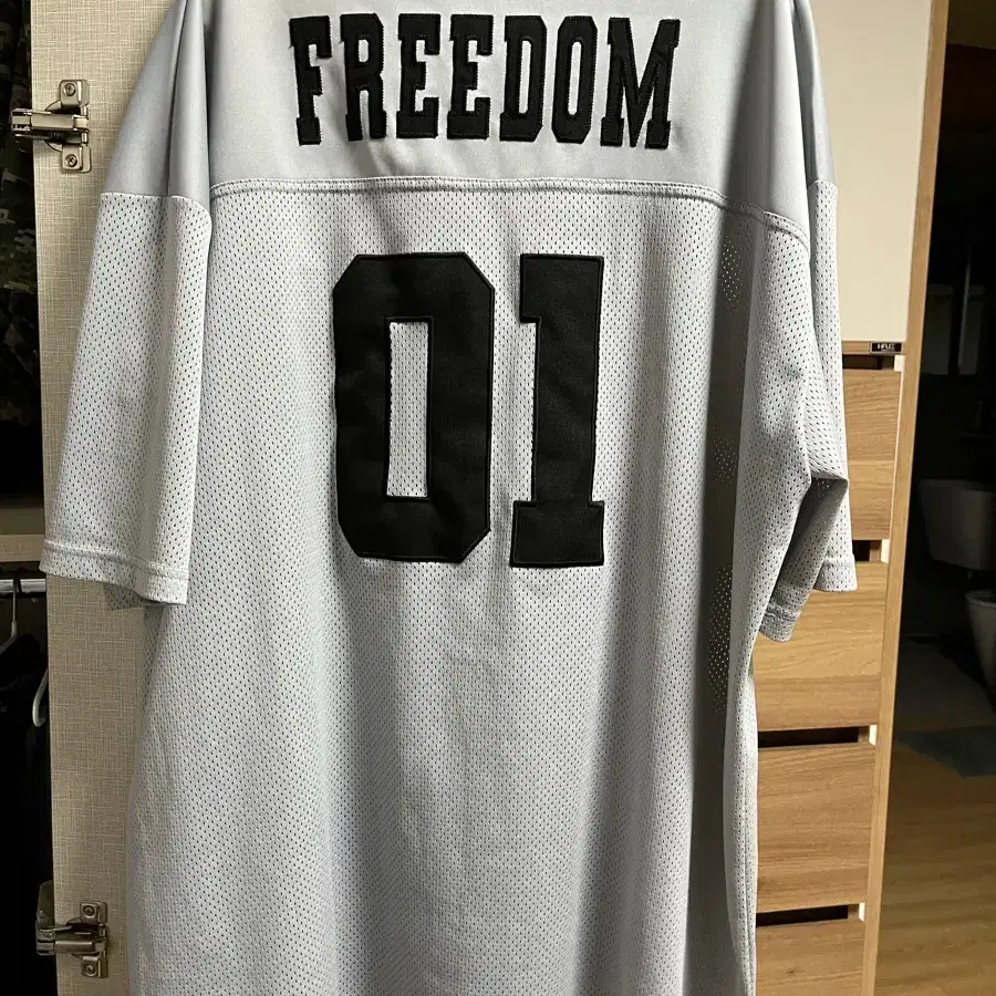 Freedom Mesh Rugby Jersey Grey 2XL | Bunjang Global