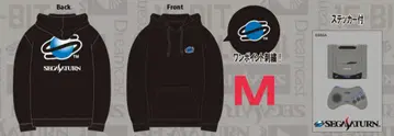 세가 새턴 후드티 긴팔 속기모 M 사이즈