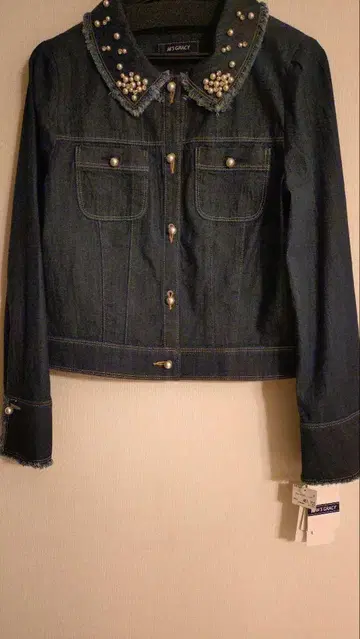 새상품 M'S GRACY 데님 자켓 40