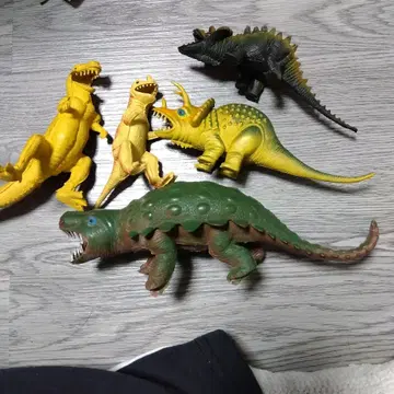 공룡 피규어 홍콩 공룡 빈티지 소프트 비닐