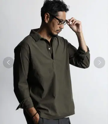 더 더퍼 오브 세인트 조지 스키퍼 셔츠 카키 그린 M