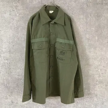 하나뿐인] 70년대~80년대 USN 씨비즈 밀리터리 셔츠 OD-507