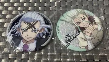 Dr.STONE 팝업 THE캐릭터 Dr.제노 이시가미 센쿠 캔뱃지