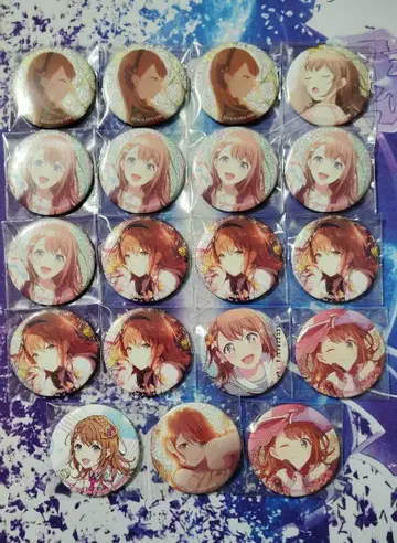 프로세카 미노리 캔뱃지 19개