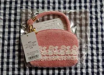 FEILER 긴자와 레이스 사이드 파우치 하이디 핑크 한정판