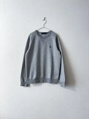 랄프 로렌 그레이 맨투맨 멜란지 S