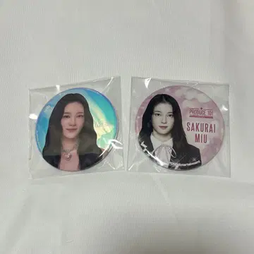 ME:I 사쿠라이 미우 일프 캔뱃지