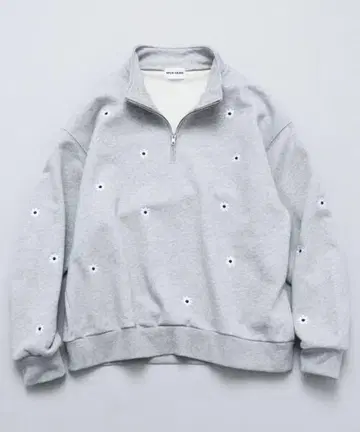 NICKGEAR SP FLOWER HALFZIP SWEAT