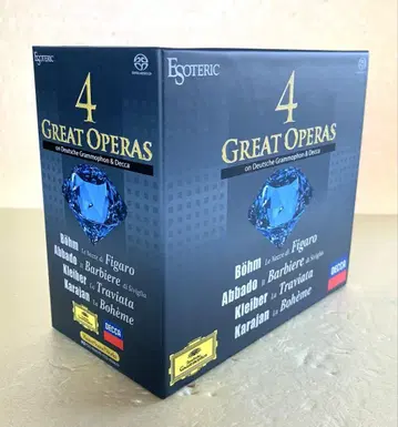 ESOTERIC 에소테릭 SACD 4 그레이트 오페라즈 피가로의 결혼 외