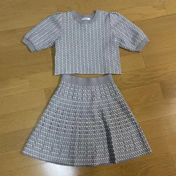 스나이델 한정판 니트 셋업