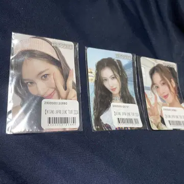 MISAMO 2024 포토 카드 SANA 3장 세트
