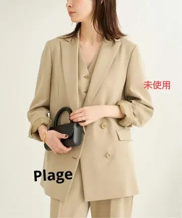 PlageTwill W Breasted 자켓 아우터 플라주