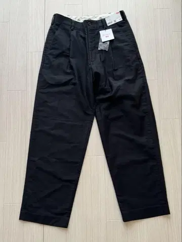 유니클로 JW 앤더슨 턱 와이드 팬츠 DARK GRAY 73
