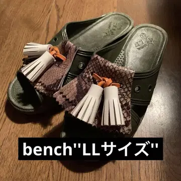 bench 샌들 프린지 태슬 구제 의류 남성용 LL