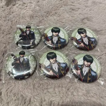 은혼 전투 전 히지카타 토시로 캔뱃지 세트