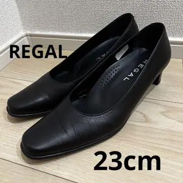 REGAL 리걸 펌프스 블랙 취업활동 면접 관혼상제 23 스퀘어토