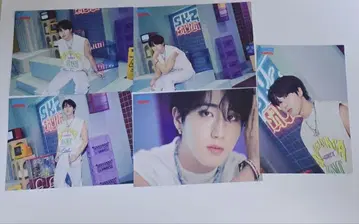 한 JYP POPUP 사우나 랜더마이즈 포토카드 StrayKids 스키즈
