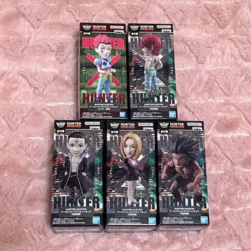 HUNTER x HUNTER 월드 컬렉터블 피규어 환영여단 5개 세트
