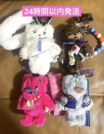 USJ 유니버셜 하미곰 키체인 4종 컴플리트 세트