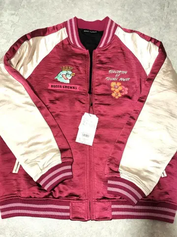 RODEO CROWNS 새틴 자켓 L 스카잔