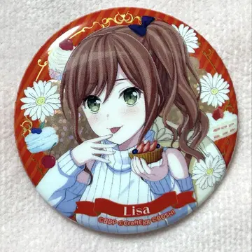 뱅드림 BanGDream 이마이 리사 캔뱃지 Roselia