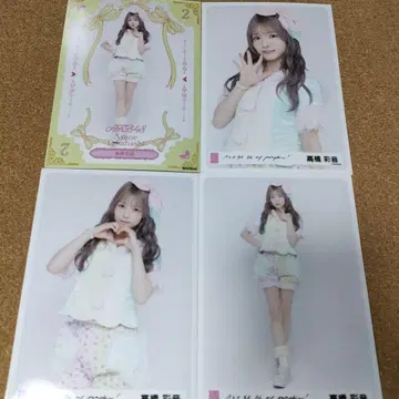 AKB48 타카하시 아야네 브로마이드 4장 세트
